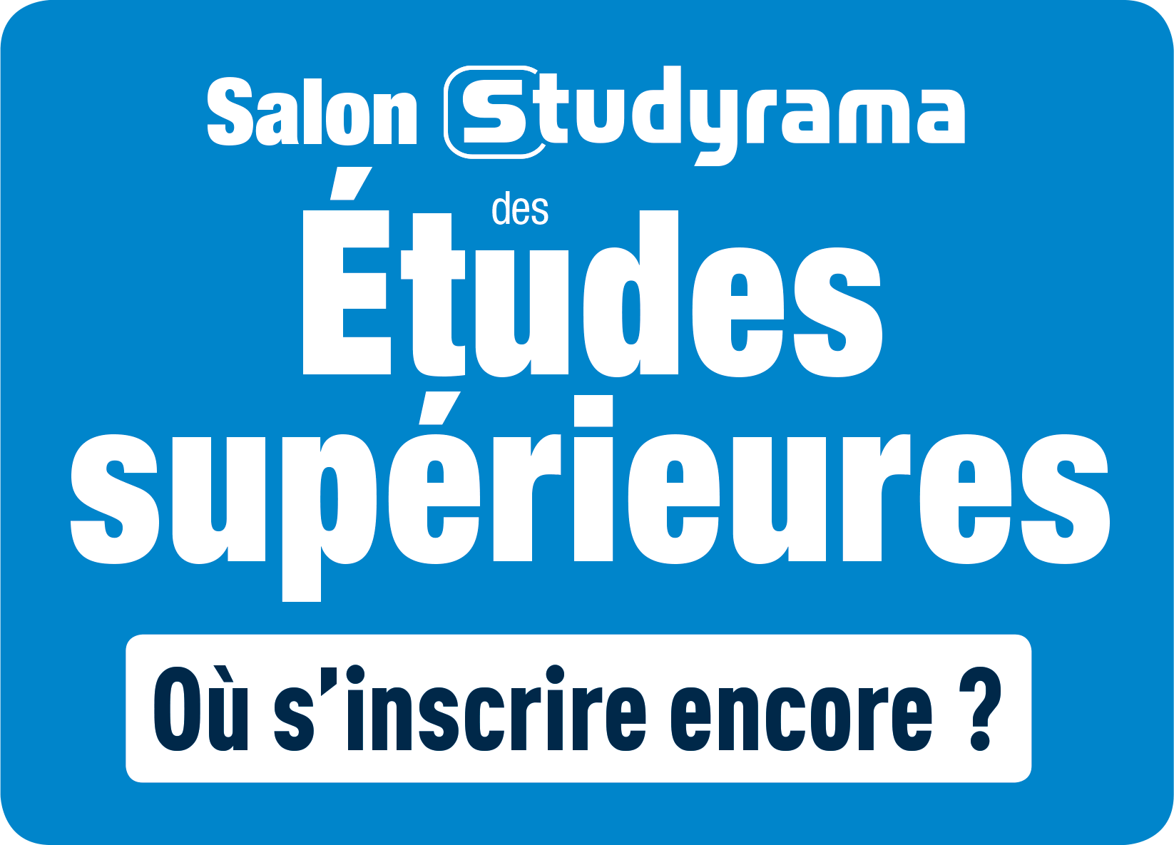 Salon des études supérieures Studyrama